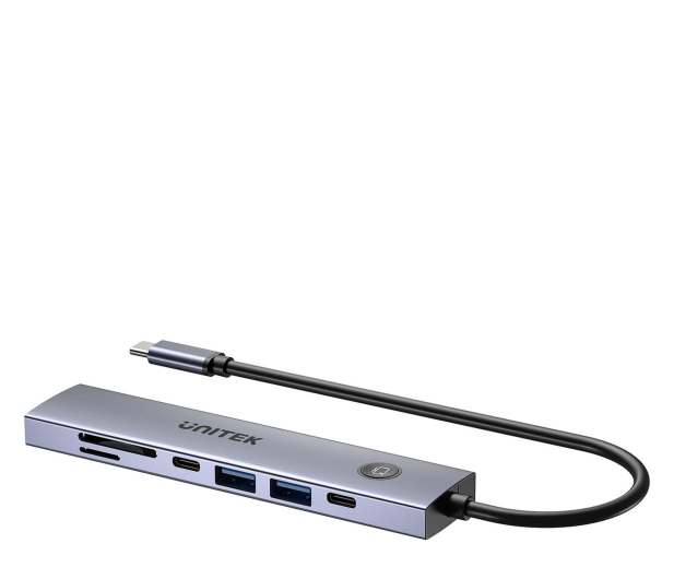 Unitek USB-C 3.0 + USB-A 3.0+HDMI2.0+SD/Micro SD 3.0+ PD 100W+Scree - 1455232 - zdjęcie 3